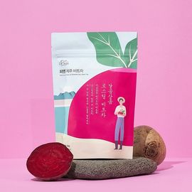 [Healingsun] Premium Natural Roasted Jeju Beet Tea-100% Red Beet Root, Jeju Island, Premium Tea, Caffeine Substitute, Low Calorie Beverage-Made in Korea